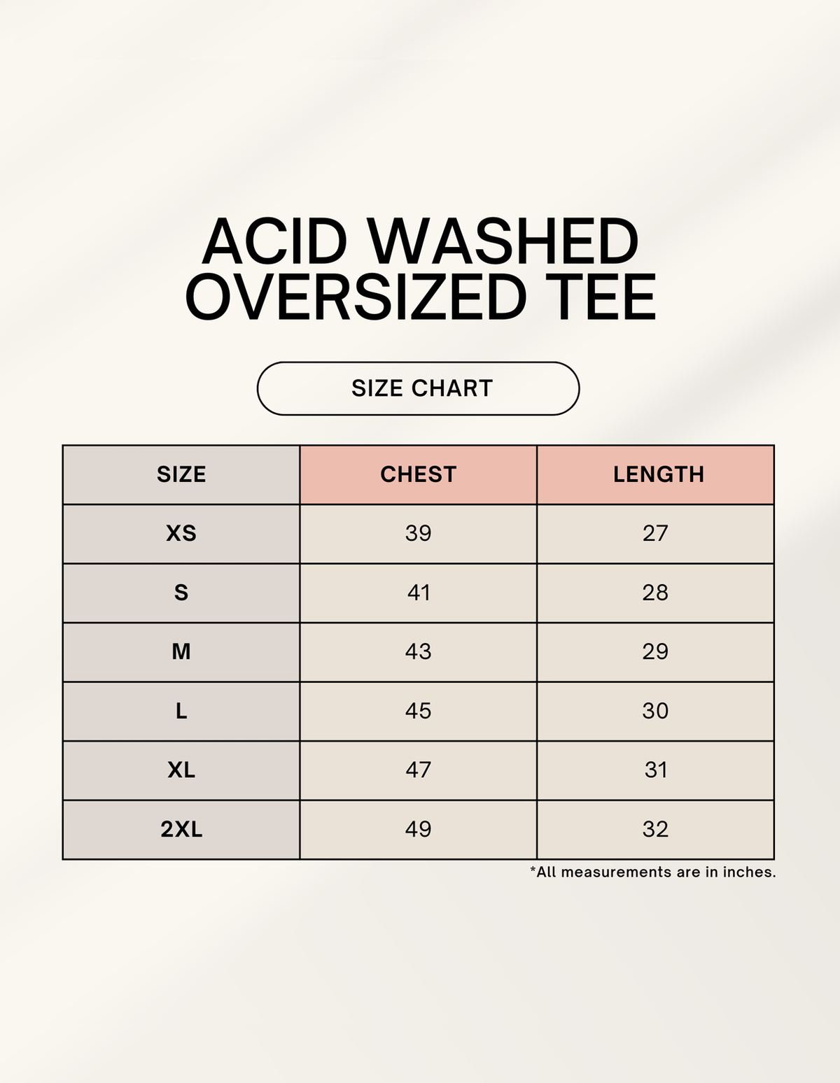 Oversized Acid Wash T-Shirt